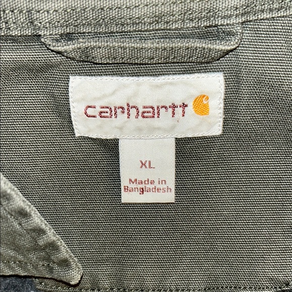 Carhartt Men's Grey Work Jacket - Picture 2 of 4